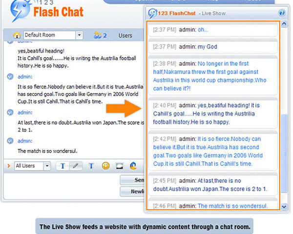 123 flash chat tricks